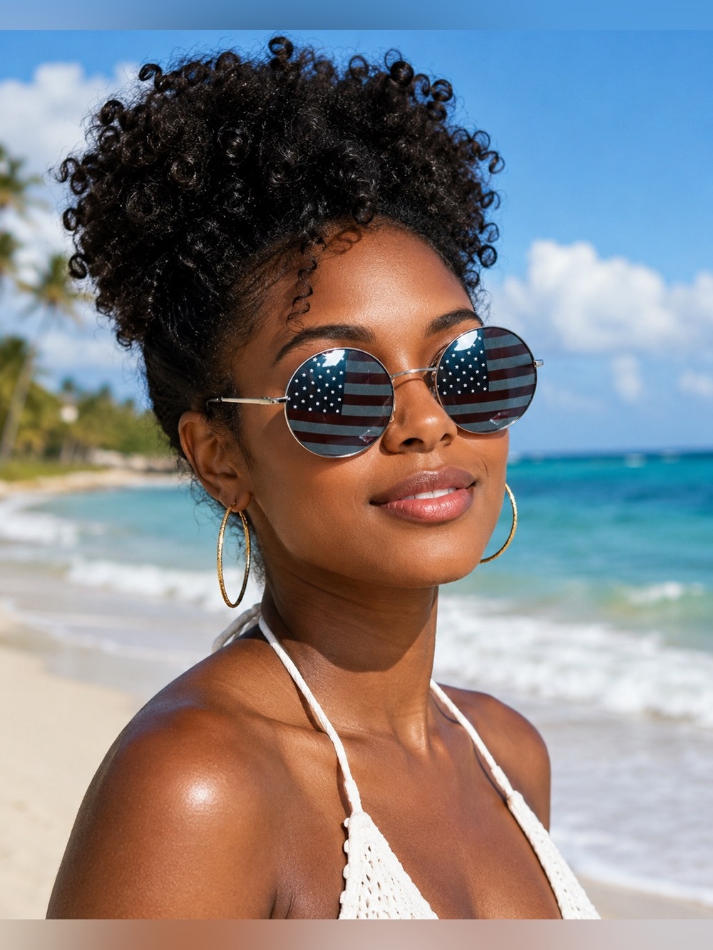 American Flag Sunglasses